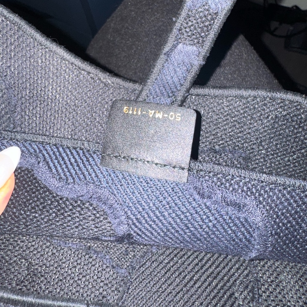 Dior Navy Mini Saddle Belt Bag - Picture 6 of 6